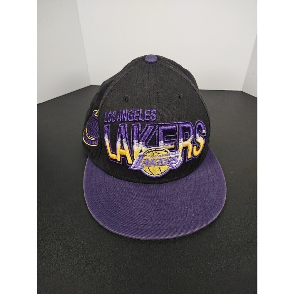 NBA Hardwood Classics Los Angeles LA Lakers Snapback Hat Cap New Era - Picture 2 of 6